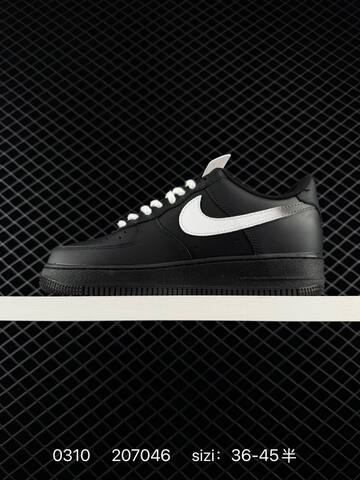 Nike Air Force 1 Low 07 Black White EU 36-45 5 Lifestyle - Unisex (BS-72704)