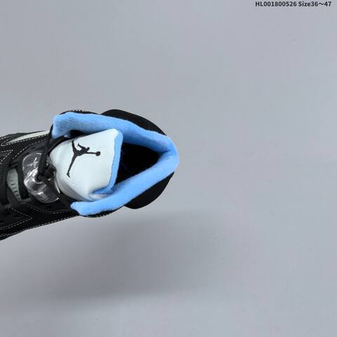 Jordan Air Jordan 5 Retro Black University Blue EU 36-47 Basketball - Unisex (BS-65875)
