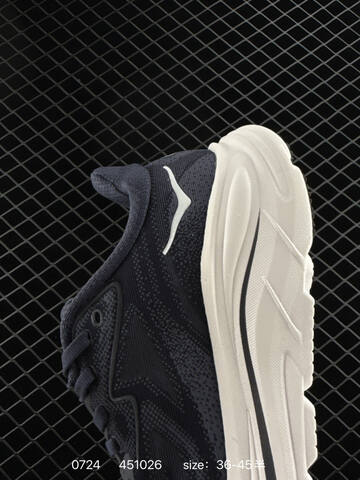 HOKA ONE ONE Clifton 10 Dark Navy Off White Gray EU 36-45 Running Shoe Running Sneakers - Unisex (BS-86540)