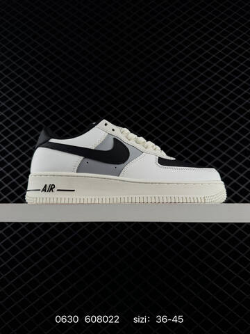 Nike Air Force 1 White Black Sail EU 36-45 Sneaker - Unisex (BS-70519)