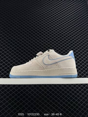 Nike Air Force 1 07 Beige Light Blue EU 36-45 5 Lifestyle - Unisex (BS-74583)
