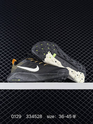 Nike React Wildhorse 10 Black White With Gold Accents EU 36-45 Trail - Unisex (BS-72896)