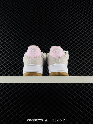 Nike Air Force 1 07 Light Beige Pink White Gum Brown EU 36-45 Skate - Unisex BS-69878