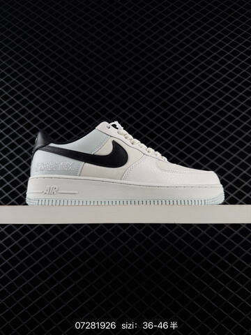 Nike Air Force 1 White Black Light Gray EU 36-46 Casual - Unisex (BS-70059)