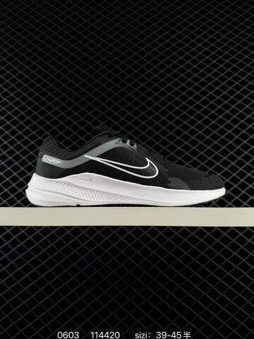 Nike Quest 5 Black White Grey EU 39-45 Running - Unisex (BS-71011)
