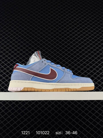 Nike Dunk Low White Blue Purple Grey EU 36-46 Skate - Unisex (BS-73551)