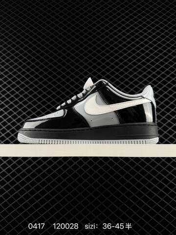 Nike Air Force 1 07 Black Grey White EU 36-45 Lifestyle - Unisex (BS-72049)