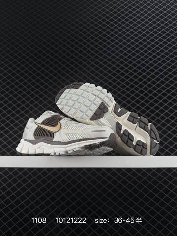 Nike Zoom Vomero 5 White Black Gray With Gum Accents 36-45 5 Running - Unisex (BS-74299)