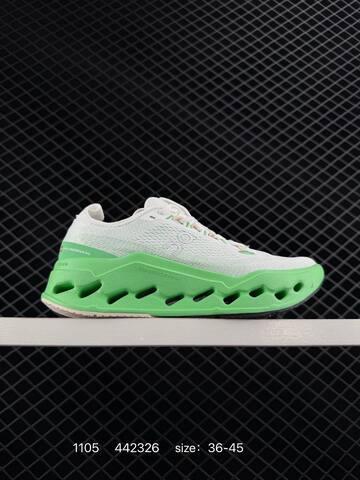 On Cloudsurfer Cloudtec Phase Taupe Ivory Yellow And Blue Ivory EU 36-45 Running Shoe Running Sneakers - Unisex (BS-85472)