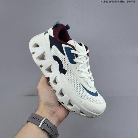 On Cloudswift K-Tech 2 White Navy Maroon Cream EU 36-45 Running Shoe Running Sneakers - Unisex (BS-69604)