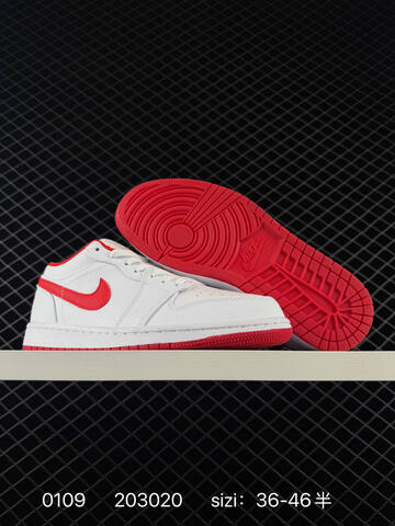Jordan Air Jordan 1 Low White Dark Navy Black Cream EU 36-46 Sneaker - Unisex (BS-79862)