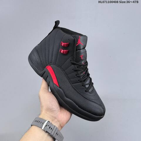 Air Jordan 12 Retro Bloodline Replica AIR JORDAN 12 Aj12 Lifestyle BS-66289