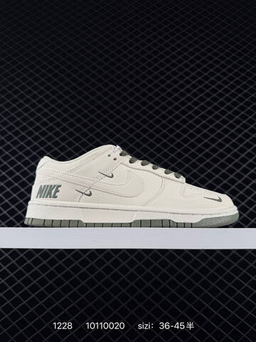 Nike SB Dunk Low Sail White With Black Or Grey Accents EU 36-45 5 Skate - Unisex (BS-73426)