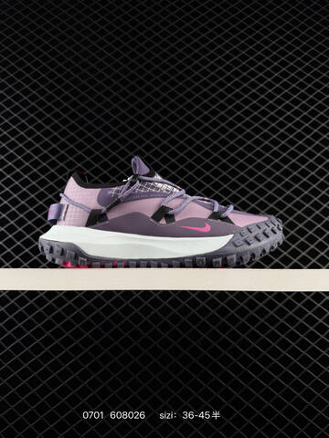 Nike ACG Mountain Fly Low GTX SE Light Grey White Red EU 36-45 Trail Shoe - Unisex (BS-70497)
