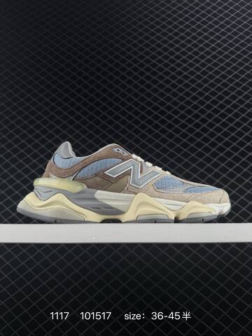 New Balance 9060 Tan Brown Cream Grey EU 36-45 Sneaker - Unisex (BS-82585)