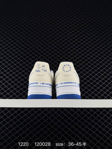Nike Air Force 1 07 Low White Cream Blue EU 36-45 5 Lifestyle - Unisex BS-73571