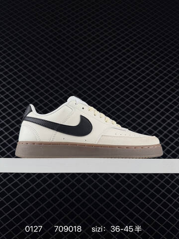 Nike Court Borough White Black EU 36-45 Casual - Unisex (BS-72929)