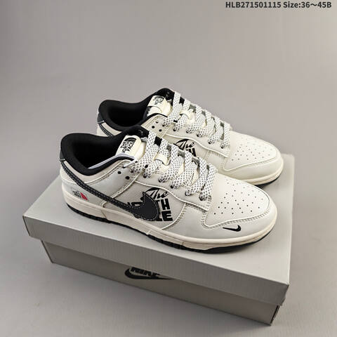 Nike Dunk SB Low Off White Black Grey EU 36-45 Skate Shoe - Unisex (BS-63685)