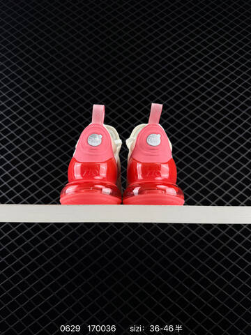 Nike Air Max 270 White Pink Red EU 36-46 Running Shoe - Unisex (BS-70523)
