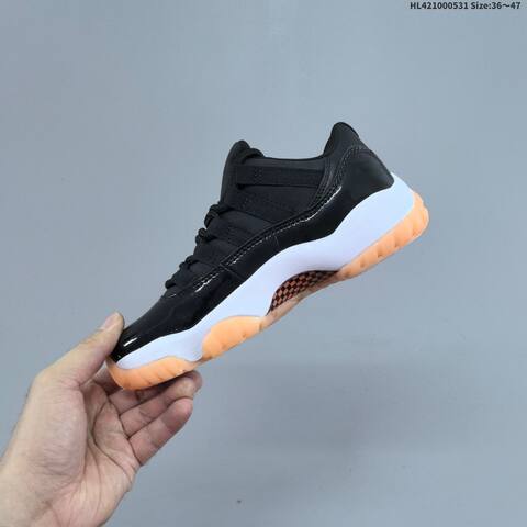 Jordan Air Jordan 11 Retro Low White Cherry Red 36 47 Basketball - Unisex (BS-65834)