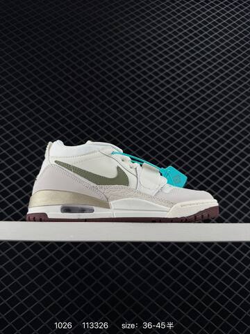 Jordan Jordan Legacy 312 Low White Dark Navy Red Cream EU 36-45 Basketball Shoe - Unisex (BS-80437)