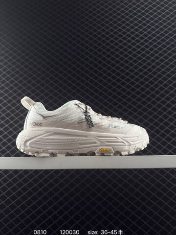 HOKA ONE ONE Mafate Speed Three 2 Off White Yellow EU 36-45 Trail Shoe Trail Running Sneakers Unisex BS-86500