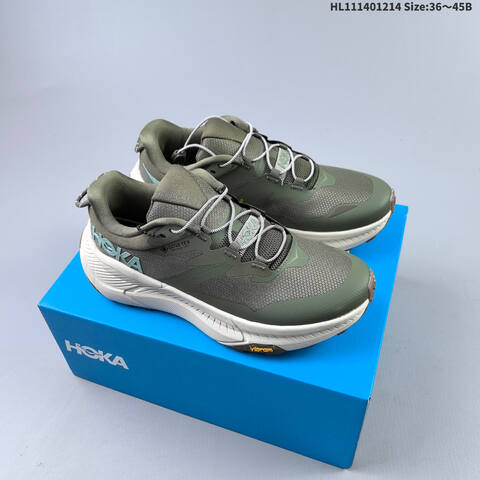 HOKA Transport GTX Off White Beige Brown EU 36-45 Running Shoe Running Sneakers - Unisex (BS-69433)