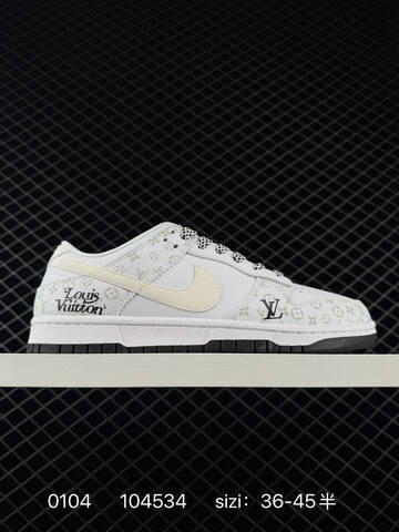 Nike SB Dunk Low Black White EU 36-45 Skate - Unisex (BS-73330)