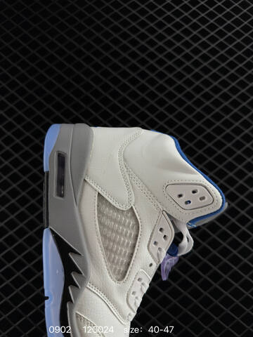 Jordan Air Jordan 5 SE Craft DD0587-110 White Grey Blue Black EU 40-47 Basketball Shoe - Men s BS-80788