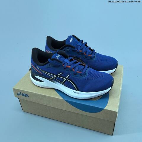 ASICS GT 1000 13 Black White Grey Blue EU 36-45 Running Shoe Running Sneakers - Unisex (BS-69009)