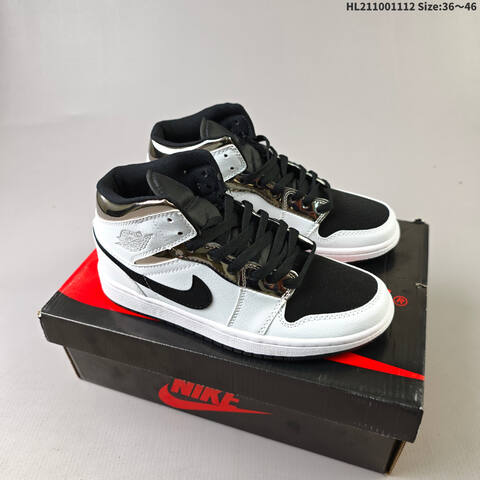 Air Jordan 1 Mid White Blue AIR JORDAN 1 Aj1 1 S Lifestyle BS-67840