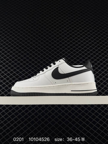 Nike Air Force 1 07 White Black EU 36-45 Lifestyle - Unisex (BS-72863)