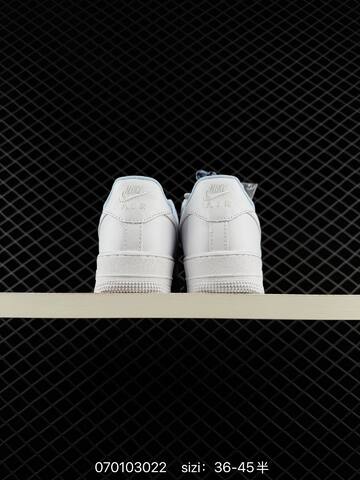 Nike Air Force 1 Low White Light Blue Dark Blue EU 36-45 Lifestyle - Unisex (BS-70313)