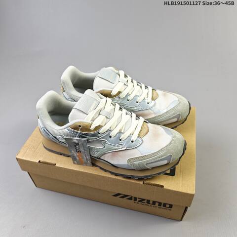 Mizuno Wave Rider 10 Olive Green Beige Neon Green EU 36-45 Running Shoe Running Sneakers - Unisex (BS-69852)