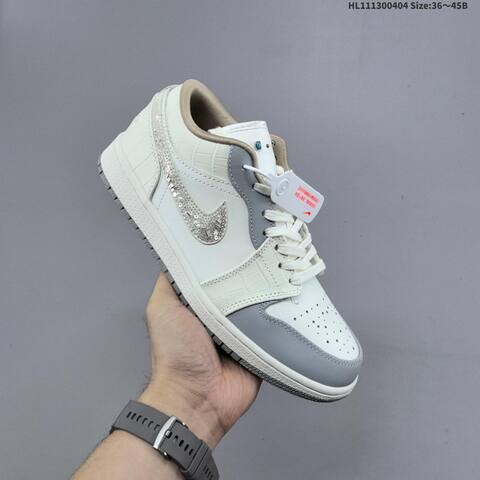 Air Jordan 1 Low Soft Pearl WMNS AIR JORDAN 1 Aj1 Lifestyle BS-66331