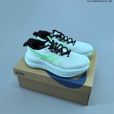 ASICS Gel Nimbus 28 Mint Green Black Lime EU 36 45 Running Shoe EU 36-45 Running Sneakers - Unisex (BS-69010)