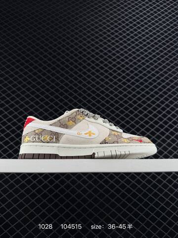 Nike Dunk Low White Navy Red Cream EU 36-45 Lifestyle - Unisex (BS-74520)
