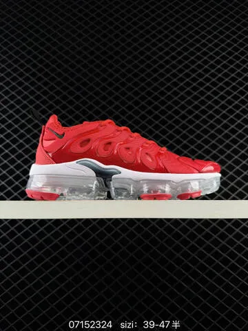 Nike Air Vapormax Plus Red White Black Silver EU 39-47 Running - Unisex BS-70241