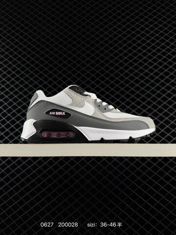 Nike Air Max 90 White Grey Black Light Pink EU 36-46 Sneaker - Unisex (BS-70546)