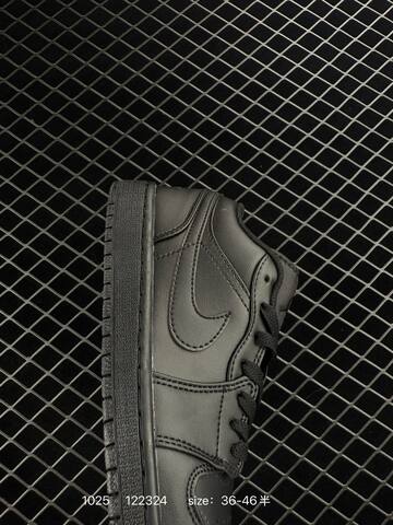 Nike Court Vision Low Triple Black EU 36-46 5 Casual - Unisex (BS-74586)