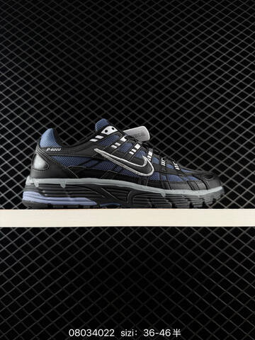 Nike P-6000 Black Blue Silver Grey Cream EU 36-46 Running - Unisex (BS-69974)
