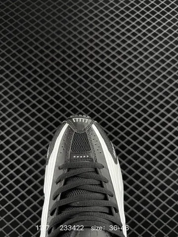 Nike Shox R4 Black White Ice Blue 36-46 Running - Unisex BS-73976