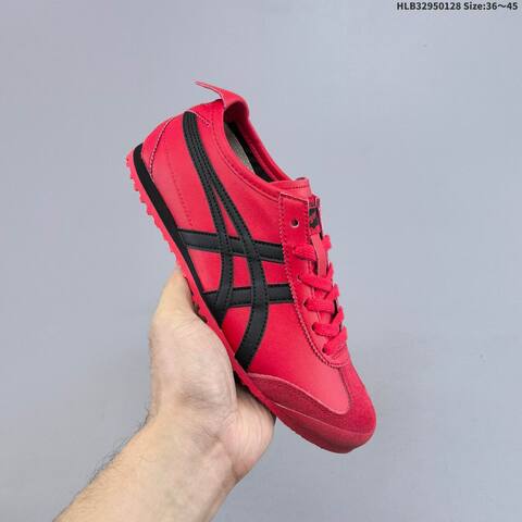 Onitsuka Tiger Mexico 66 NIPPON MADE 1183 C102 600 Red Black EU 36-45 Sneaker Casual Sneakers - Unisex (BS-69030)