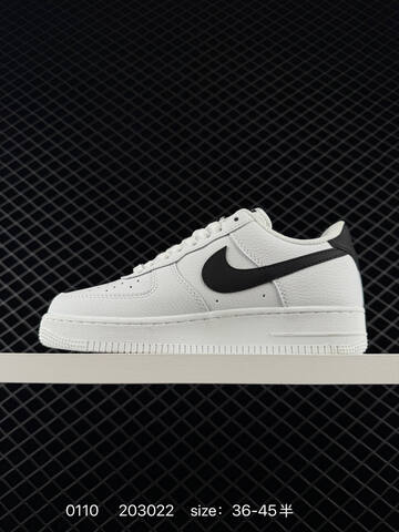 Nike Air Force 1 Low 07 White Black EU 36-45 Lifestyle - Unisex (BS-73211)