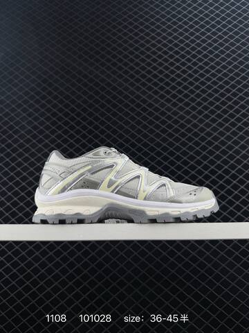 Salomon XT-6 SENSIFIT 3D ADVANCED Silver Grey Cream White EU 36-45 Running Shoe Running Sneakers - Unisex (BS-85929)