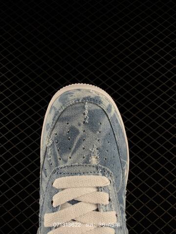 Nike Air Force 1 07 Low Light Blue White EU 36-45 Casual - Unisex BS-70266