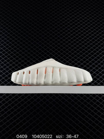 Nike Mind 001 Recovery Slide Off-white With Orange Accents EU 36-47 Casual - Unisex (BS-72212)