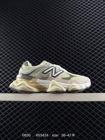 New Balance 9060 Light Grey Beige Off White Gold EU 36-47 Sneaker - Unisex (BS-82893)