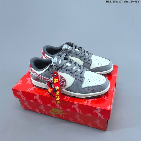 Nike Dunk SB Low Off White Dark Navy Red EU 36-45 Skate Shoe - Unisex BS-61726