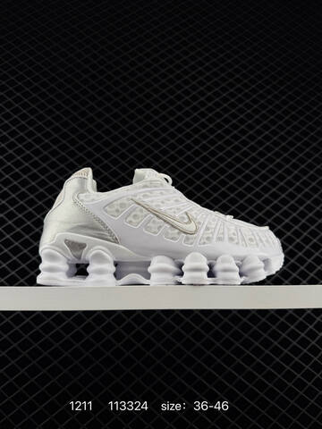 Nike Shox TL AR3566-002 Black Red And White Silver Red EU 36-46 Running - Unisex (BS-73761)